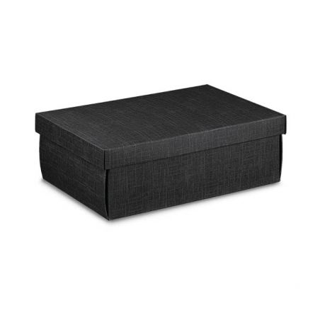Dėžė Easy juoda matinė su atskiru dangteliu Dėžė Easy juoda matinė su atskiru dangteliu