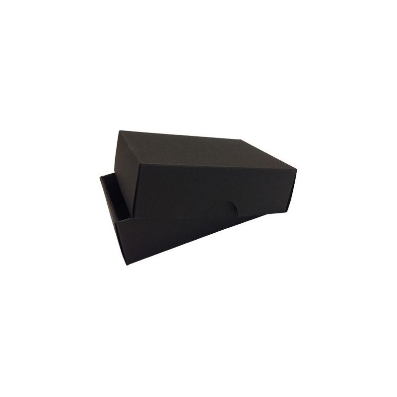 Dėžutė iš kartono juoda 80 x 55 x 25 mm