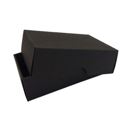 Dėžutė iš kartono juoda 80 x 55 x 25 mm