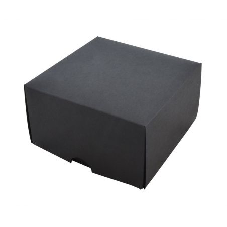 Dėžutė iš kartono juoda 90 x 90 x 50 mm Dėžutė iš kartono juoda 90 x 90 x 50 mm