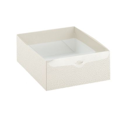 Dėžutė Dolcezza su skaidriu pvc. dangteliu Dėžutė Dolcezza su skaidriu pvc. dangteliu