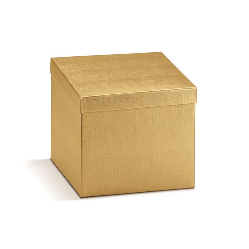 Dėžutė dviejų dalių su atskiru dangteliu kvadratinė