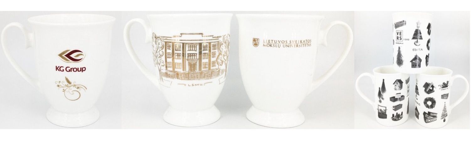 Porcelianiniai puodeliai | DEKOPAKA.LT